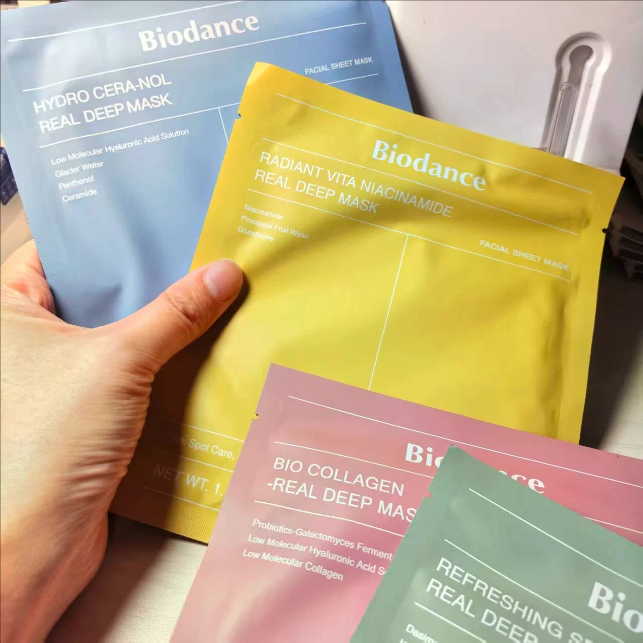 Caviar Pdrn Bio-Collagen Deep Hydrating Gel Mask Nighttime Moisturizing Shrinking Pores Improving Elasticity Hydration